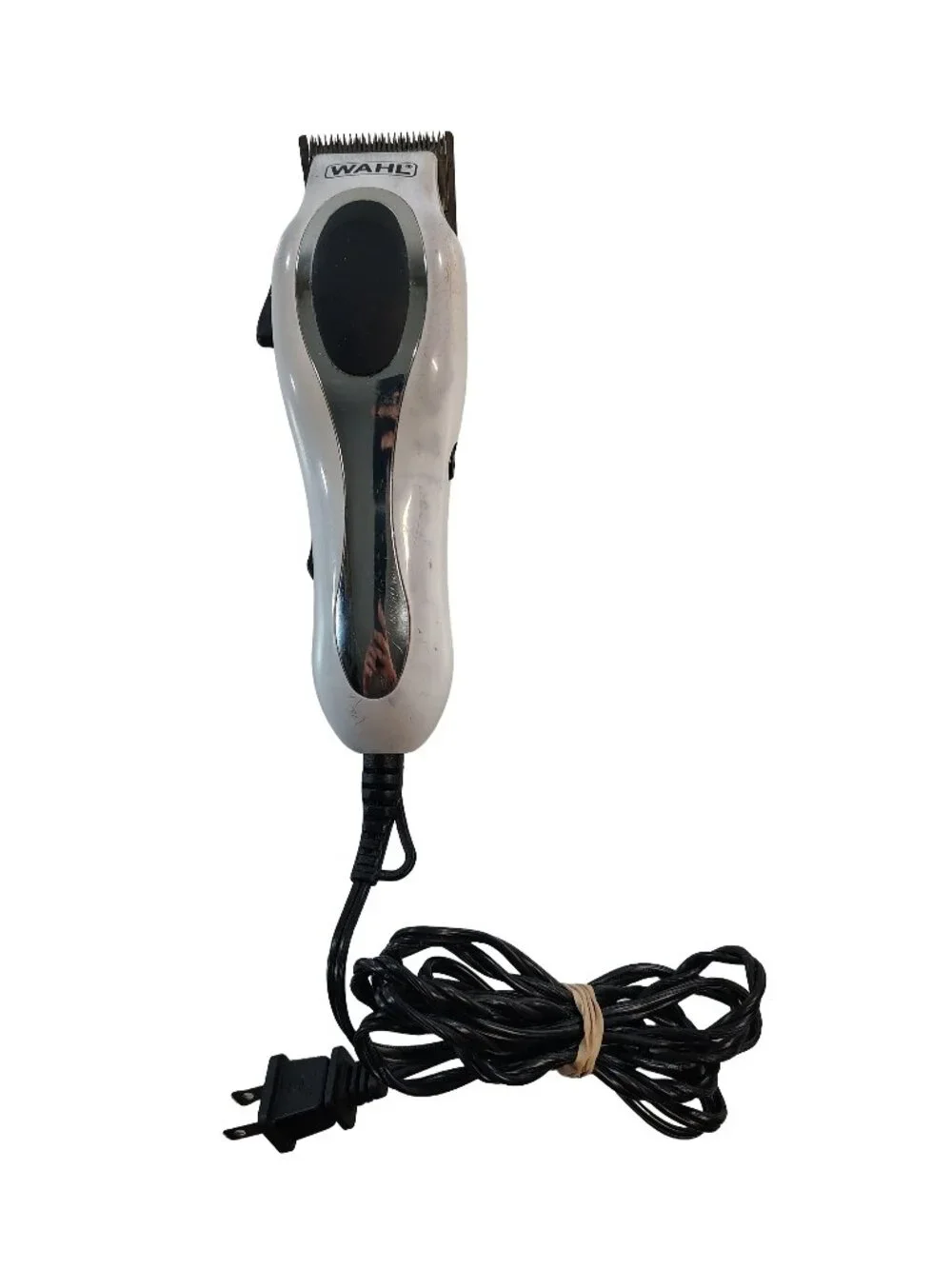Whal Chome & White Hair Clippers Working, Tested & Cleaned Ready For Use!